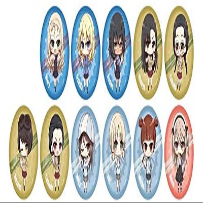 Girls & Panzer Final Chapter Trading Tin Badge Vol. 3 Box