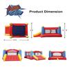ACTION AIR Bounce House, Inflatable Bouncer Without Air Blower, 450W/0.6HP Blower Needed to Operate, Durable Sewn with Extra Thick Material view 2