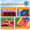 ACTION AIR Bounce House, Inflatable Bouncer Without Air Blower, 450W/0.6HP Blower Needed to Operate, Durable Sewn with Extra Thick Material view 3