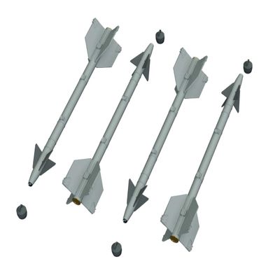 Eduard EDB632152 Brassin 1:32-AIM-9D Sidewinder