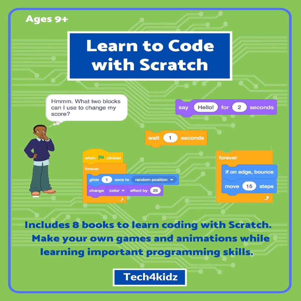 Tech4kidz Learn to Code with Scratch
