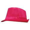 FIESTAS GUIRCA Neon Pink Sequins Gangster Hat view 4