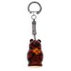 BestPysanky Brown Bear Wooden Key Chains 4 Inches view 1