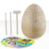 Dan&Darci Jumbo Dino Easter Egg - Unearth 12 Unique Large Surprise Dinosaurs in One Giant Filled Egg -Easter Gifts for Kids - Discover Dinosaur Archaeology Science STEM Crafts Gifts for Boys & Girls view 3