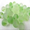 Big Game Toys~25 Glass Marbles Alien Balls Green/Yellow Speckled Classic Style Game Pack (24 Player, 1 Glow in The Dark Shooter) Decor/Vase Filler/Aquarium Shooter Patch MIB view 3