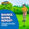 Geospace Jumparoo BOING! JR. Steel POGO STICK by Air Kicks, Small for Kids 50 to 90 Lbs - Active Play Outdoor Fun that Promotes Exercise & Balance Skills (Green) view 2