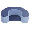 Factory Direct Partners 10423-NVPB SoftScape Sit and Support Ring for Babies and Infants, Cushioned Foam Floor Seat with Non-Slip Bottom for Nursey, Playroom, Daycare - Navy/Powder Blue view 4