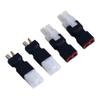 2Pairs T Plug to Big Tamiya Connector Female Male Adapter Wireless Connectors for RC FPV Drone Car Truck Lipo NiMH Battery Charger ESC view 1