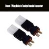 2Pairs T Plug to Big Tamiya Connector Female Male Adapter Wireless Connectors for RC FPV Drone Car Truck Lipo NiMH Battery Charger ESC view 4