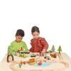 Tender Leaf Toys - Wild Pines Train Set - 95 Pieces Wooden Train & Bridge Set for Kids, Toddler Boys & Girls - Compatible with Most Toy Trains - Age 3+ view 2