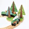 Tender Leaf Toys - Wild Pines Train Set - 95 Pieces Wooden Train & Bridge Set for Kids, Toddler Boys & Girls - Compatible with Most Toy Trains - Age 3+ view 4