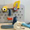 Tender Leaf Toys - Tabletop Tool Bench - Construction Building Play Set for Kids - Encouraging Logical Thinking, Inspire Imaginative Play and Pretend Play for Age 3+ view 4