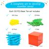 Simply magic 131 PCS Base Ten Blocks for Math - Place Value Blocks, Base 10 Math Manipulatives K-3, Math Counters, Number Blocks, Math Cubes for Kids, Counting Blocks - Kindergarten 1st 2nd 3rd Grade view 3