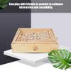 Maze Game Marble Board Game, Brain Training Educational Maze Wood Magnetic Puzzle Ball Educational Toys for Exercising Thinking Ability, Creativity for 14 Years Children view 2