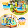 Doctor Dolphin Inflatable Water Slide, Bounce House with Slide for Wet and Dry, Water Bounce House with Blower, Inflatable Water Park Bouncy House for Kids Outdoor Bee Theme Bouncy Castle Water Toy view 2
