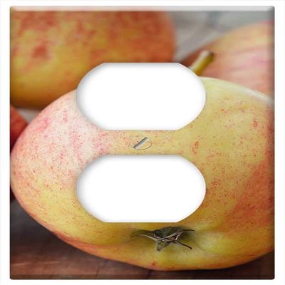 Switch Plate Outlet Cover - Apple Bio Apple Bio Fruit Healthy Food Frisch