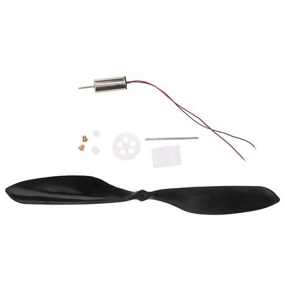 Coreless Motor Propeller Set, Remote Control Aircraft Coreless Motor High Speed Propeller for RC Toy(716 deceleration Group)