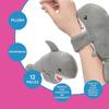 Fun Express 9" Hugging Stuffed White Shark Slap Bracelets - Fun Ocean-Themed Jewelry for Kids - Perfect for VBS, Parties, and Events - 12 Pieces view 2