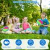 Aywewii Toss and Catch Ball Set, Boys Toys for 3 4 5 6 7 8 Year Old, Kids Sports Gifts, Outdoor Games for Backyard Camping Beach Pool Family Party, Valentines Day Gifts for Kids - 6 Paddles & 3 Balls view 3