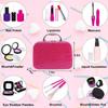Tepsmigo Pretend Makeup Kit for Girls, Kids Pretend Play Makeup Set - with Cosmetic Bag for Birthday Christmas, Toy Makeup Set for Toddler, Little Girls Age 3+(Not Real Makeup) view 3