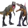 Gemini&Genius Dinosaur Toys Tyrannosaurus Rex and Spinosaurus Dinosaur World Action Figures, Great Birthday Gift, Collection, Cake Topper, Party Supplies, Room Decor for Kids 3-12 Years Old view 1