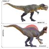 Gemini&Genius Dinosaur Toys Tyrannosaurus Rex and Spinosaurus Dinosaur World Action Figures, Great Birthday Gift, Collection, Cake Topper, Party Supplies, Room Decor for Kids 3-12 Years Old view 2
