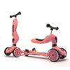 Scoot & Ride 2-in-1 Ride-On & Stand Kids Scooter, Ages 1 to 5, Highwaykick 1, Peach view 1