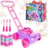ArtCreativity Bubble Lawn Mower for Toddlers, Kids Bubble Machine for 2-Year-Old Girl Gifts, Easter Basket Stuffers for Kids, Push Toys for Toddlers Age 2 3+ Birthday Easter Gifts for Preschool Girls view 1
