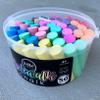Loddie Doddie Jumbo Sidewalk Chalk - 50-Piece Multicolor Bucket - Washable Sidewalk Chalk for Kids Driveway Art - Bucket for Outdoor Kids Activities - Ergonomic Sticks for Toddler Outdoor Activities view 2
