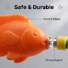 AUUGUU Magnetic Fishing Pool Toys Game, Water Table Bathtub Bath Toy - Pole Rod Floating Fish, Birthday Party Gifts for Toddler Age 3 4 5 6 Year Old, Kids Outdoor Toys view 4