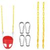 Ymeibe Swing Chains (2) Fully Coated for Swing Set with 4 Free Quick Links Anti-Rust Iron Link Chains Playground Kids Tree Swing Seat Accessories and Replacement Support 660 Lb (Yellow) view 4