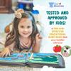 Montessori Quiet Busy Book - Airplane Activity Toy for Toddlers - Car Travel Preschool Road Trip view 2