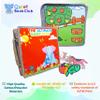 Montessori Quiet Busy Book - Airplane Activity Toy for Toddlers - Car Travel Preschool Road Trip view 4