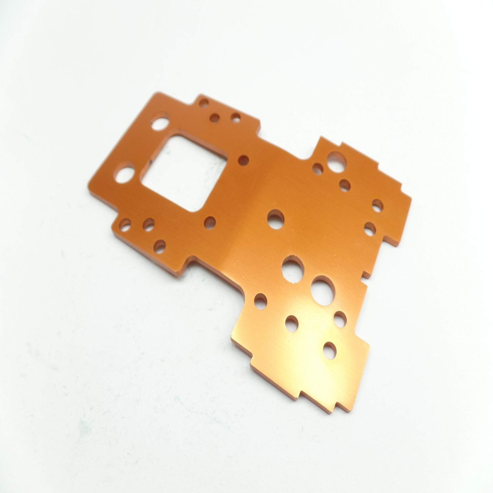 HPI Racing Savage XL Flux 105892 Untere Bulkhead Platte 2,5 mm Orange HSF