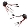 ESC With Brake,320A Brushed ESC Electronic Speed Controller With Brake for RC Car Boat view 2