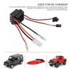 ESC With Brake,320A Brushed ESC Electronic Speed Controller With Brake for RC Car Boat view 4