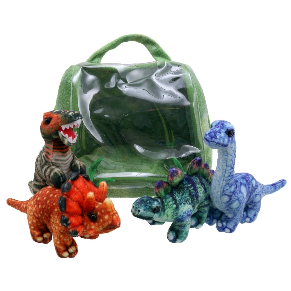The Puppet Company - Hide-Away Puppets - Dinosaur House PC003038, Vibrant