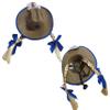 Walmart Pet Cowgirl Cowboy Hat with Blonde Braids Costume Accessory S/M view 1
