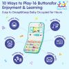 HOLA Baby Phone Toys for 1 Year Old Boy Girl, My First Learning Play Phone for Kid, Musical Light up Phone Toys 12 18 24 Month, Toys for 1,2 Year Old Boys Girls,Blue view 4
