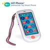 B. toys  Hi Phone  Silver  Pretend Play Smartphone  Interactive Kids' Cellphone  Sounds & Songs  Toy Phone for Toddlers  18+ Months view 4