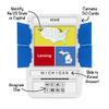 100 PICS US States & Capitals Flash Cards | All 50 States and Capitals to Learn | Fun and Functional Case | Ultimate Flashcards for United States Geography | Card Games for Kids and Adults | Ages 6+ view 2