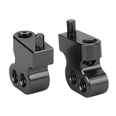 10PCS Aluminium Alloy Wheelbase Link Rod for 136100 1/10 RC Car Crawler Upgrade Parts Accessory With Screw Kit(ECX224000BL-Black)