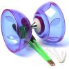 Bodyrhythm 5 Bearings Chinese Diabolo Yoyo Set with Fiberglass Sticks, Adjustable Strings for All Ages - Best for Fitness and Tricks (Purple) view 1