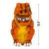 Rhode Island Novelty 13.5 Inch Jumbo Squish T-Rex One Per Order view 3