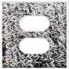Switch Plate Outlet Cover - Wool Fleece Sheep Woollen Coat Ringlet Curl Hair view 1