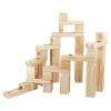 Wooden Marble Run for Kids Ages 4-8, 60 Pieces Wood Building Blocks Toys and Construction Play Set, Marble Track Maze Game STEM Learning Toys Gifts for Boys Girls (60pc Set) view 2