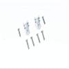 GPM For Tamiya Merc-Benz G500 CC-02 (#58675) Aluminum Front Or Rear Lower Axle Mount Set for Suspension Links - 2Pc Set Silver view 1