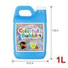 Lulu Home 33.8 OZ/1 L Concentrated Bubble Solution, Refill for Bubble Machines, Giant Wands, and Blowers - Up to 2.5 Gallons for Kids' Birthday Parties view 2