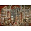 1000 Pieces Wooden Landscape Puzzle,Medieval Museumfor Adults Children Kids Educational Toys Gifts for Family view 1