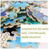 1000 Pieces Wooden Landscape Puzzle,Medieval Museumfor Adults Children Kids Educational Toys Gifts for Family view 2
